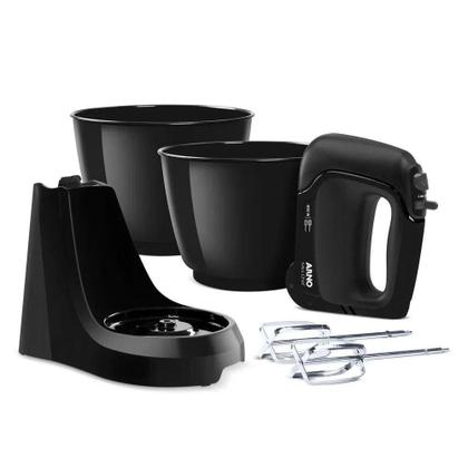 Imagem de Batedeira Mini Chef Hm11 Arno Preto 220V