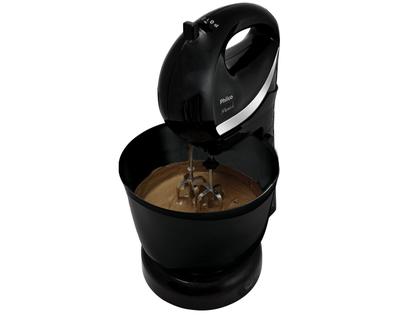 Imagem de Batedeira Philco Paris Preto 4 Velocidades + Turbo c/ Batedores 2 Tigelas 500W