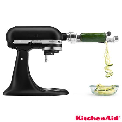 Imagem de Batedeira Planetária Artisan KitchenAid Stand Mixer com 10 Velocidades e 03 Batedores Black Matte