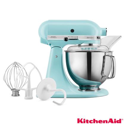 Imagem de Batedeira Planetária Artisan KitchenAid Stand Mixer com 10 Velocidades e 03 Batedores Mineral Water