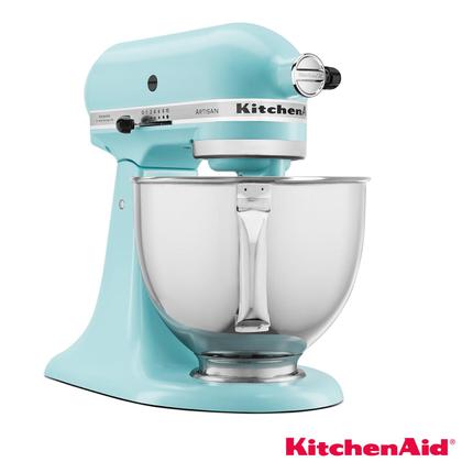 Imagem de Batedeira Planetária Artisan KitchenAid Stand Mixer com 10 Velocidades e 03 Batedores Mineral Water
