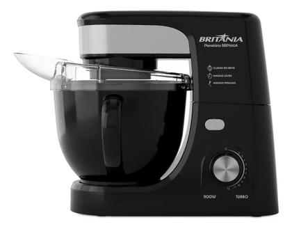 Imagem de Batedeira Planetária Britânia BBP900A 900W 12 Velocidades Preta 127V