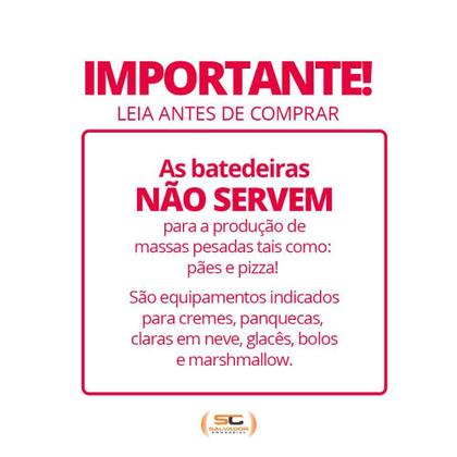 Imagem de Batedeira Planetária Eletrônica Luxo 12 Litros BPEL-12 Bivolt - Braesi