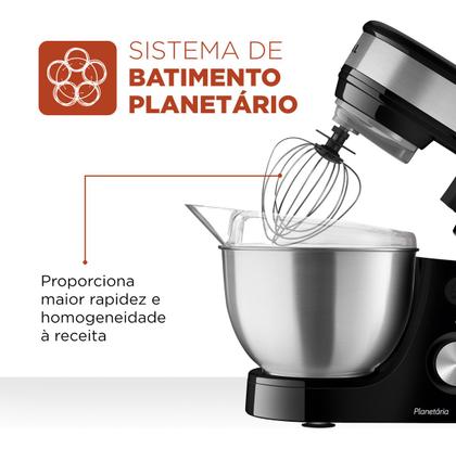 Imagem de Batedeira Planetária, Mondial, 700W - BP-02P-B-TI