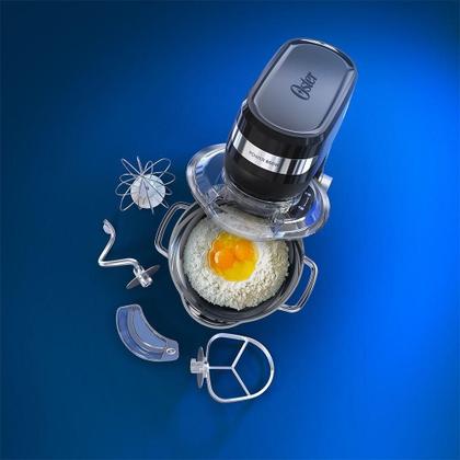 Imagem de Batedeira Planetária Oster 4L 850W Preto/inox 220V OBAT641-220