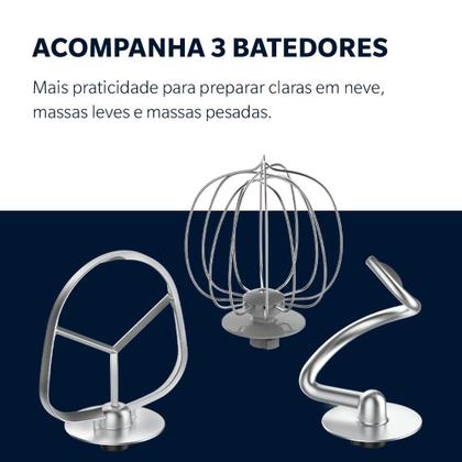 Imagem de Batedeira Planetária Oster Bowl Inox III