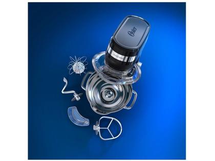 Imagem de Batedeira Planetária Oster Preta 850W 12 Velocidades Tigela Inox 4L OBAT641