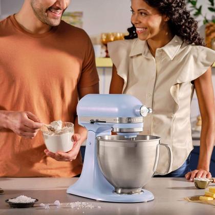 Imagem de Batedeira Planetária Stand Mixer 110V Kitchenaid Azul Salt