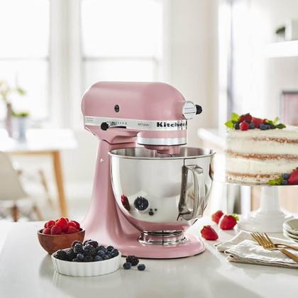 Imagem de Batedeira Planetária Stand Mixer 110v Kitchenaid Rosa