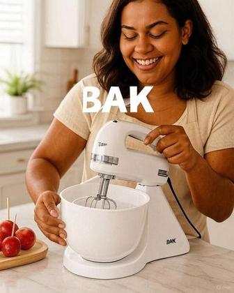 Imagem de Batedeira Super Elétrica Mini 2 Em 1 2.5l 300w 5 Velocidades