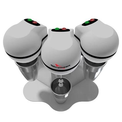 Imagem de Batedor De Milk-shake Copo Inox 3 Hastes Bms-3-n Skymsen