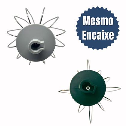 Imagem de Batedor Globo Leve Original Arno Planetária Massas Claras Neve SX87 SuperChef
