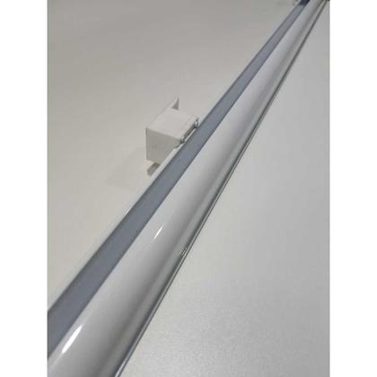 Imagem de Batedor Inferior para Box de Vidro em Nylon com Parafuso e Pitão  Limitador de Porta de Box