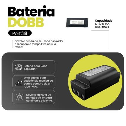 Imagem de Bateria 12.8v Liion 1800mah Dobb Robô Aspirador Wap Mondial Elgin EOS Multilaser Isweep