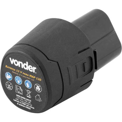 Imagem de Bateria 12,0 V, Íons de Lítio, Para Máquina de Assentar Piso MAP 120 e MAP 125, Vonder 12 V OstenVonder
