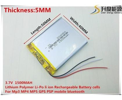Imagem de Bateria 1500mah 3,7 Gps 5 Polegadas Tv