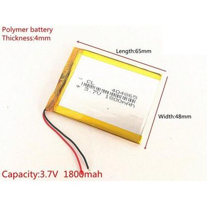 Imagem de Bateria  1800mah 3,7v 7 Polegadas