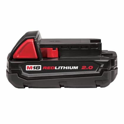 Imagem de Bateria 18v 2ah ions de litio 48-11-2059/48-11-1820 milwaukee