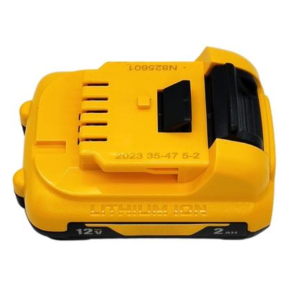 Imagem de Bateria 2Ah 12V DCB122-B3 Compatível com Chave de Impacto DeWalt DCF902B-B3
