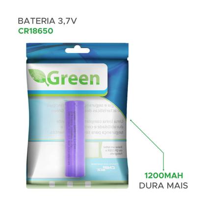 Imagem de Bateria 3,7v Ur 18650 1200mah Dura Muito + Tempo
