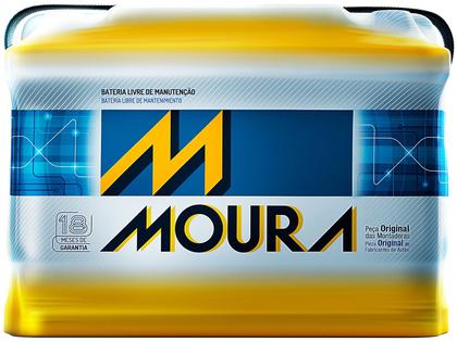 Imagem de Bateria 5Ah 12V Honda Fit 2014 a 2018 Moura M50JD