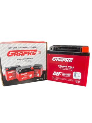 Imagem de Bateria 5ah gel grapks compativel cg 150/xre 300/crf/bros 150/160