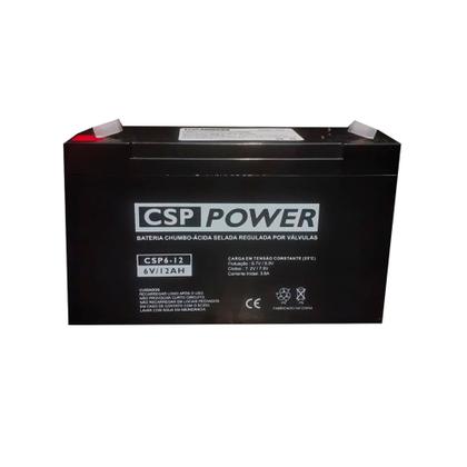 Imagem de Bateria 6v 12ah Para Brinquedos, Motos E Carrinhos Elétricos