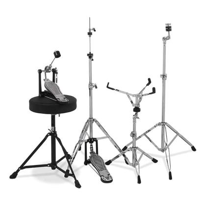 Imagem de Bateria Acústica MXT Completa Para Igreja + Banco E Pratos