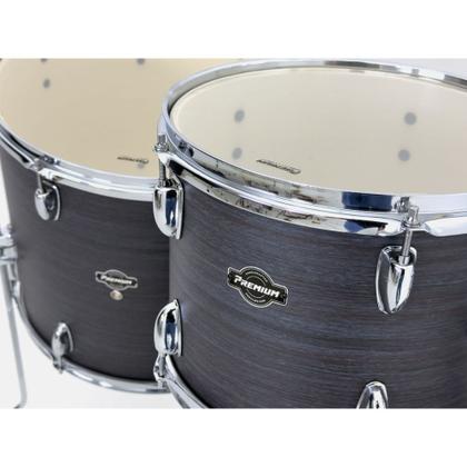 Imagem de Bateria Acústica Premium Max PM22 Tobacco com Bumbo 22"