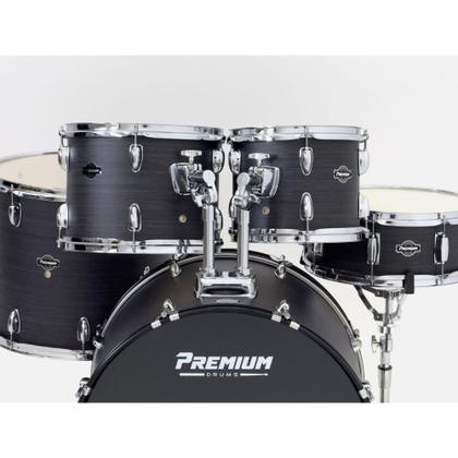 Imagem de Bateria Acústica Premium Max PM22 Tobacco com Bumbo 22"