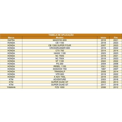 Imagem de Bateria AGM Moto Moura 12V 11Ah MA11-E KTM Adventure Super Duke GT Yamaha FZS 1000 Dafra Maxsym