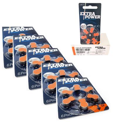 Bateria Auditiva 13 PR48 Extra Power 60 baterias 10 cartelas