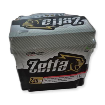 Imagem de Bateria Automotiva Zetta Z50ED 50Ah 12V Caixa Alta