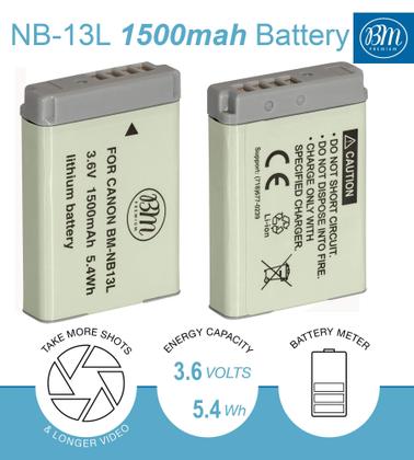 Imagem de Bateria BMW Premium NB-13L para Canon PowerShot SX740 HS