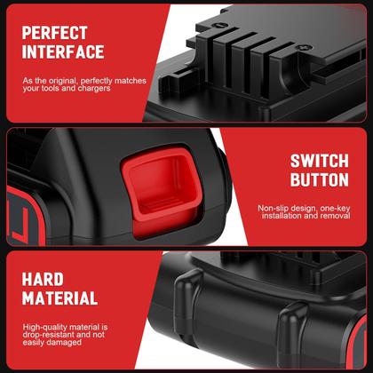 Imagem de Bateria Bonadget 3500mAh 20V LBXR20 de substituição Black and Decker