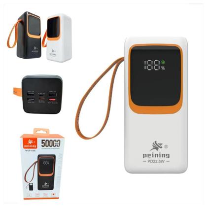 Imagem de Bateria Carregador Portátil Powerbank 50.000mAh Para Todos Eletrônicos