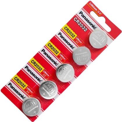 Imagem de Bateria CC2032 3V Panasonic Moeda C/5 Unid Botão
