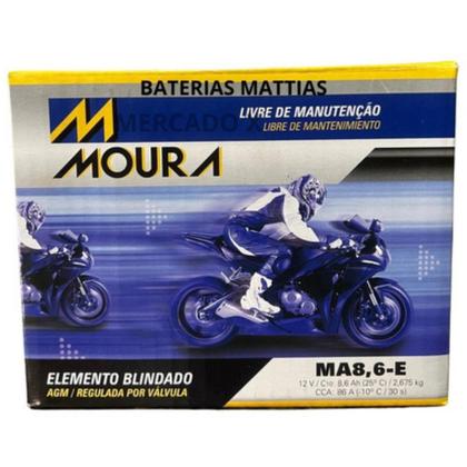Bateria Da Cb 500f Ano 2014/2015/2016/2017/2018/2019/2020 - Moura Imagem de Bateria Da Cb 500f Ano 2014/2015/2016/2017/2018/2019/2020