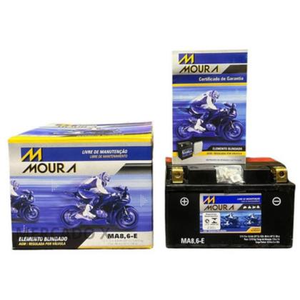 Bateria Da Cb 500f Ano 2014/2015/2016/2017/2018/2019/2020 - Moura Imagem de Bateria Da Cb 500f Ano 2014/2015/2016/2017/2018/2019/2020