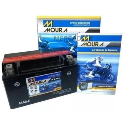Bateria Da Suzuki Burgman 125 Ano 2006/2007/2008/2009/2010 - Moura Imagem de Bateria Da Suzuki Burgman 125 Ano 2006/2007/2008/2009/2010