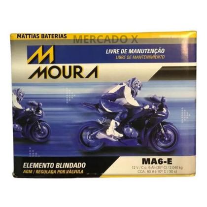 Bateria Da Suzuki Burgman 125 Ano 2006/2007/2008/2009/2010 - Moura Imagem de Bateria Da Suzuki Burgman 125 Ano 2006/2007/2008/2009/2010