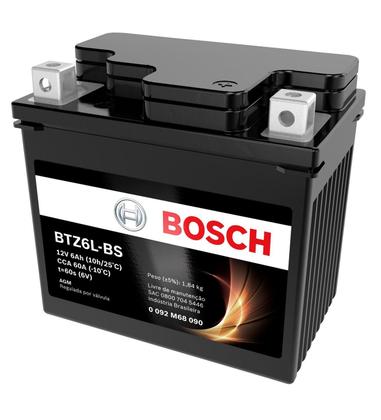 Bateria Dafra Super 100/50 6ah Bosch Btz6l-bs (ytz6v) Imagem de Bateria Dafra Super 100/50 6ah Bosch Btz6l-bs (ytz6v)