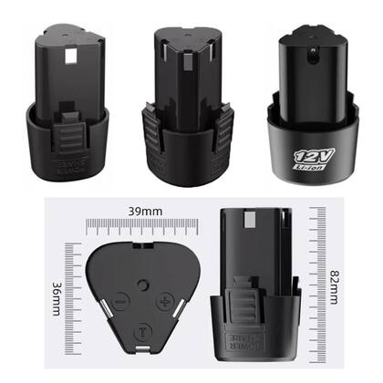 Imagem de Bateria de Lítio 12V Fonte 12.6V Bivolt Conector P4 Ideal para Parafusadeiras KIT100 KIT101