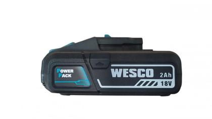 Imagem de Bateria de litio 2.0ah 18v power pack com entrada tipo c ws9805 wesco