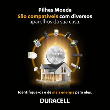 Imagem de Bateria de Lítio 2032 Duracell- Cartela com 5 un