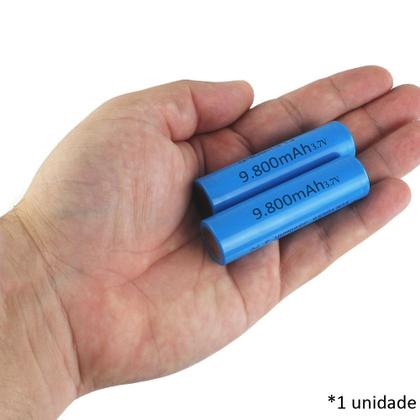 Bateria de Lítio, Li-ion, 9.800mAh, 3.7V, Com Pino, Alta