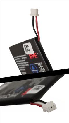 Imagem de Bateria de Lítio Polímero Recarregável 3,7V - 1250 MAH