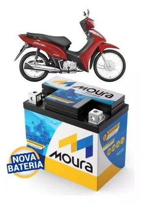 Bateria de Moto Moura MA5-D 5Ah Original Titan 150/125 Fan Biz Aplicações: HONDA Biz 125 KS/ES/I/+/EX /FLEX A partir de 05 Pop 110 I Todos os anos Imagem de Bateria de Moto Moura MA5-D 5Ah Original Titan 150/125 Fan Biz Aplicações: HONDA Biz 125 KS/ES/I/+/EX /FLEX A partir de 05 Pop 110 I Todos os anos