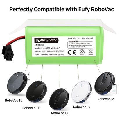 Imagem de Bateria de Reposição Keenstone para RoboVac e Deebot - Compatível com Diversos Modelos