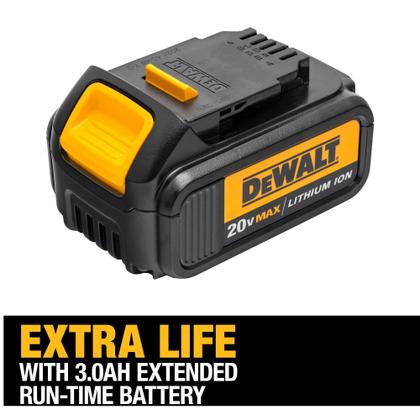Imagem de Bateria DeWalt 20V Max 3Ah com Indicador LED - Pacote com 4